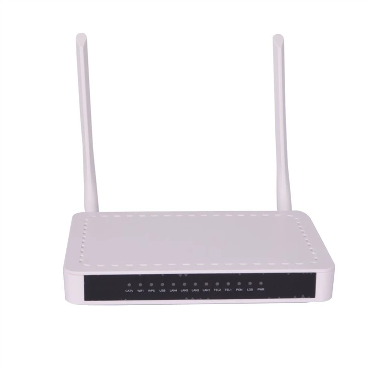 FTTH 1 „GE3 FE ONT“ su 2 balso prievadais