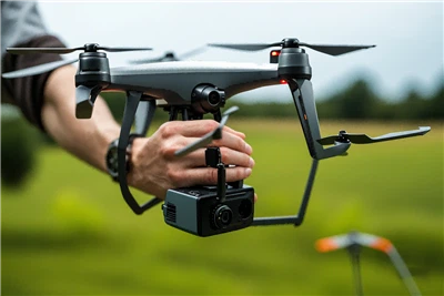 Kas yra nematomas šviesolaidinis kabelis UAV?